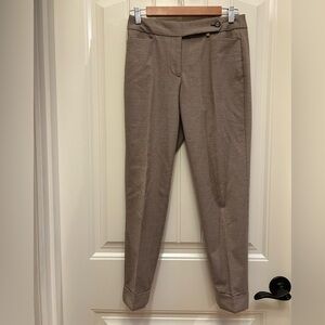 Talbots Tan plaid Dress Pants, 2P
